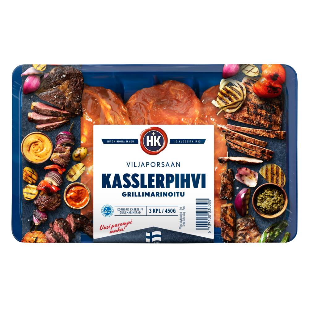 3030 HK Vp Kasslerpihvi marinoitu 450g