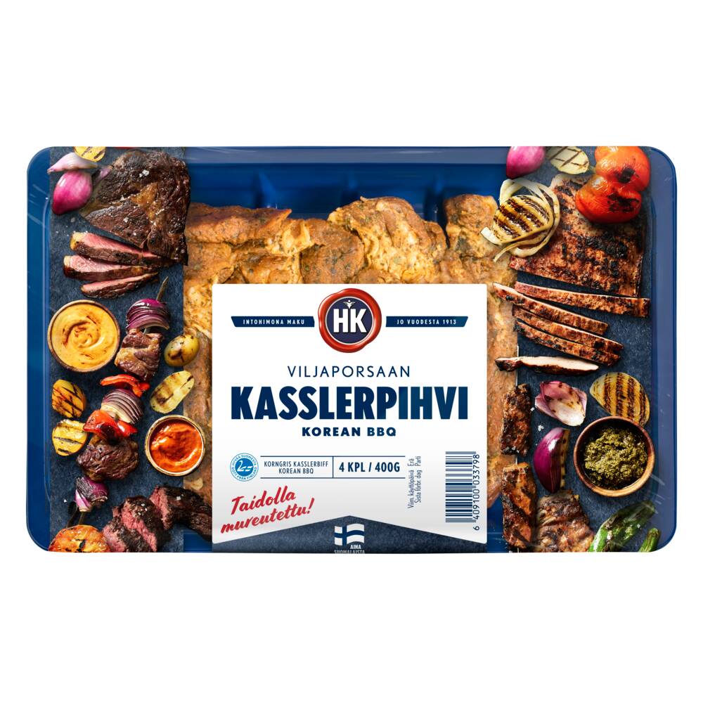 3379 HK Vp Kasslerpihvi Korean BBQ 400g